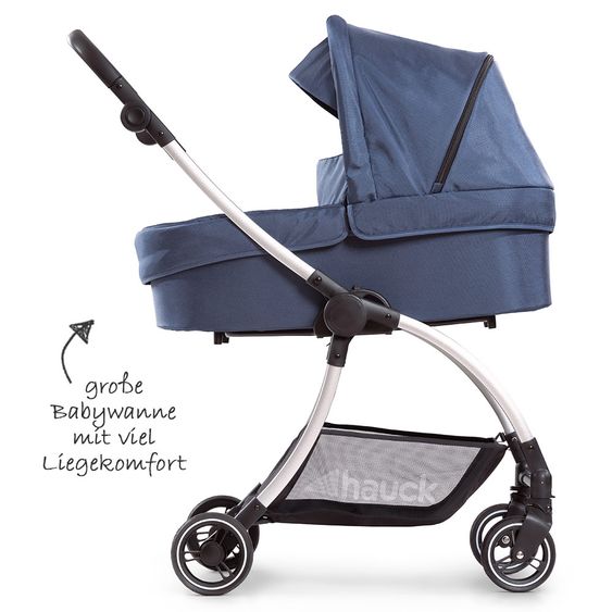 Hauck Babywanne für Eagle 4S Sportwagen - Denim Grey