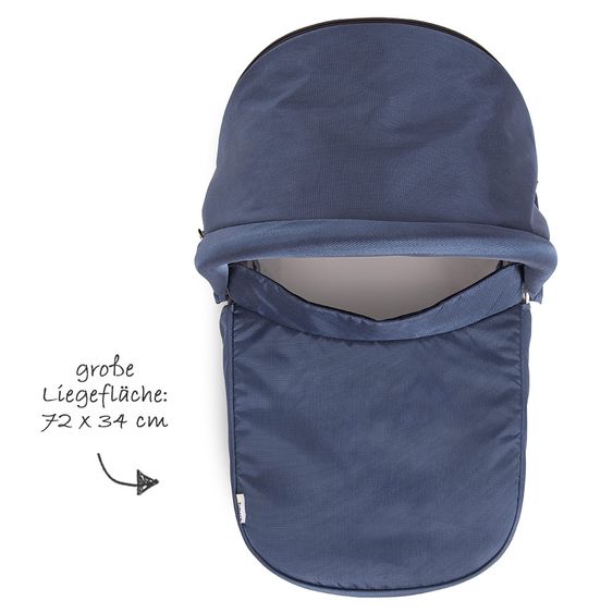 Hauck Babywanne für Eagle 4S Sportwagen - Denim Grey