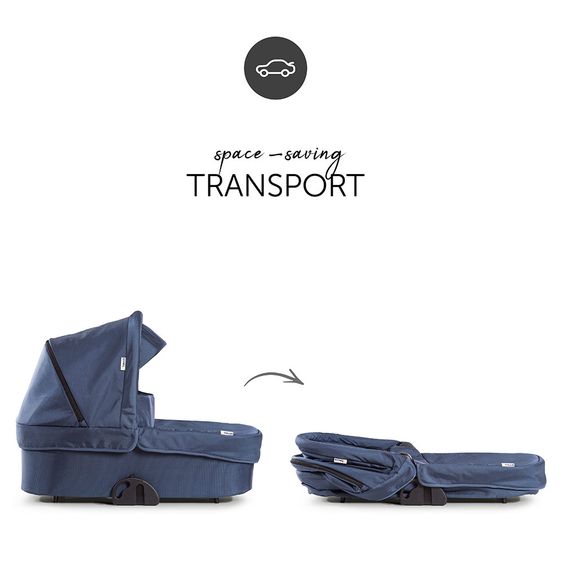 Hauck Babywanne für Eagle 4S Sportwagen - Denim Grey