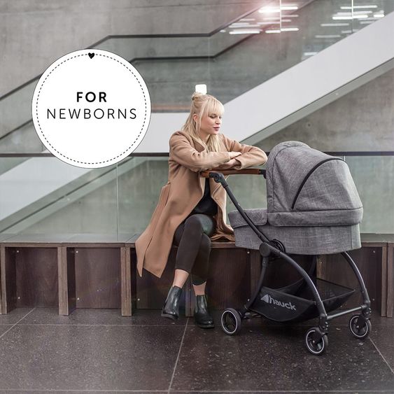 Hauck Babywanne für Eagle 4S Sportwagen - Melange Grey