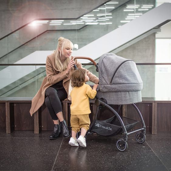 Hauck Babywanne für Eagle 4S Sportwagen - Melange Grey