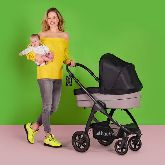 Hauck Babywanne für Saturn R Sportwagen - Caviar Stone