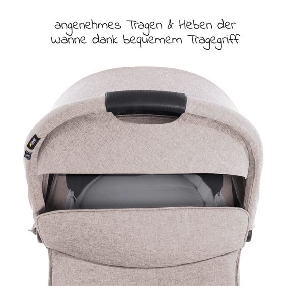 Hauck Babywanne Vision X - Melange Beige