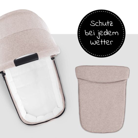 Hauck Babywanne Vision X - Melange Beige