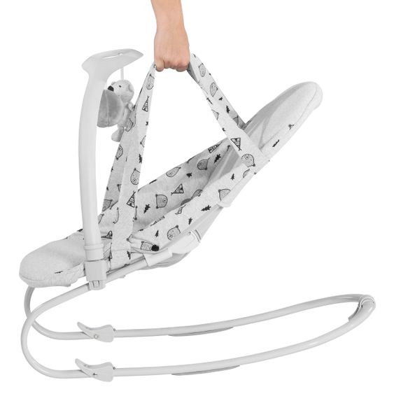 Hauck Babywippe Bouncer Deluxe - Nordic Grey