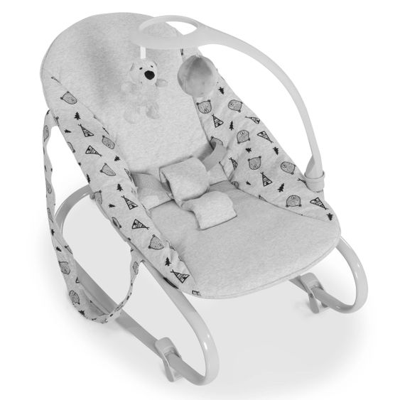 Hauck Babywippe Bouncer Deluxe - Nordic Grey