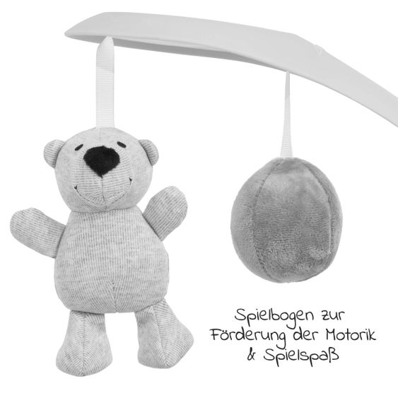 Hauck Babywippe Bouncer Deluxe - Nordic Grey