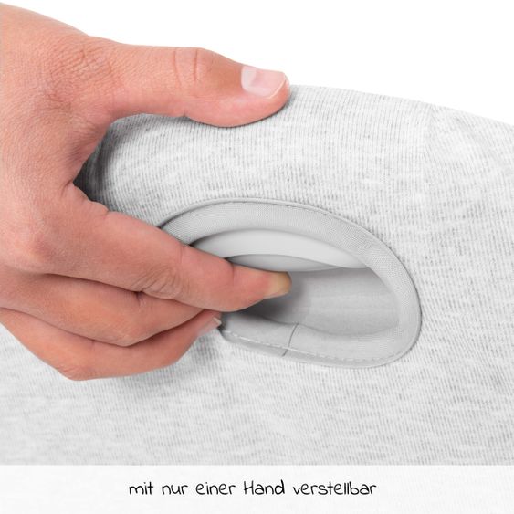 Hauck Babywippe Bouncer Deluxe - Nordic Grey