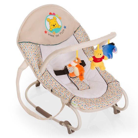 Hauck Babywippe Bungee Deluxe - Disney - Pooh Ready to Play