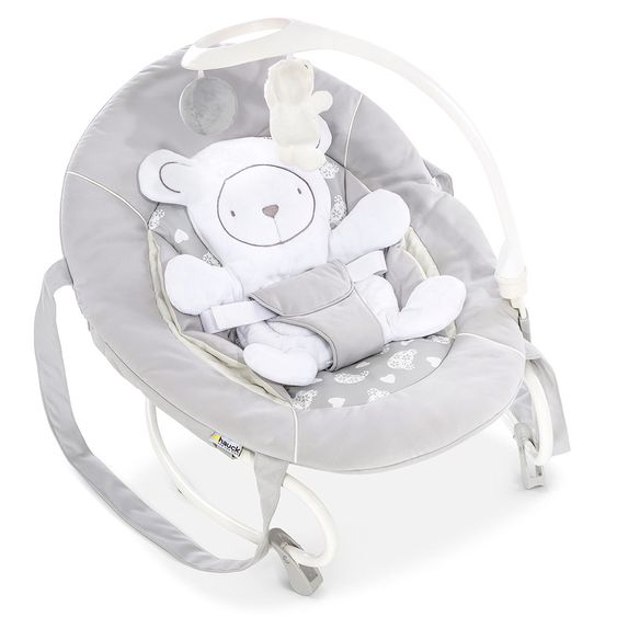 Hauck Babywippe Leisure - Teddy Grey