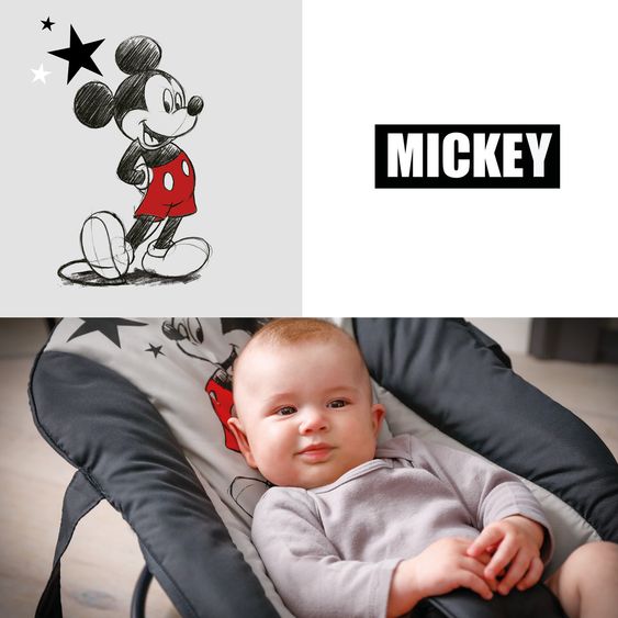 Hauck Babywippe Rocky - Mickey Stars