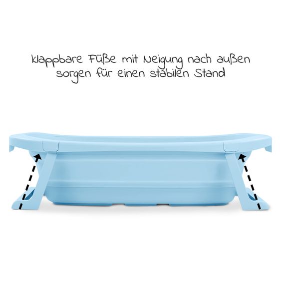 Hauck Badewanne Wash N Fold M - Light Blue