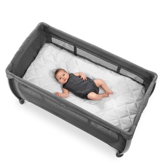 Hauck Bed Me - Topper für Reisebett- Matratzen 60 x 120 cm - White