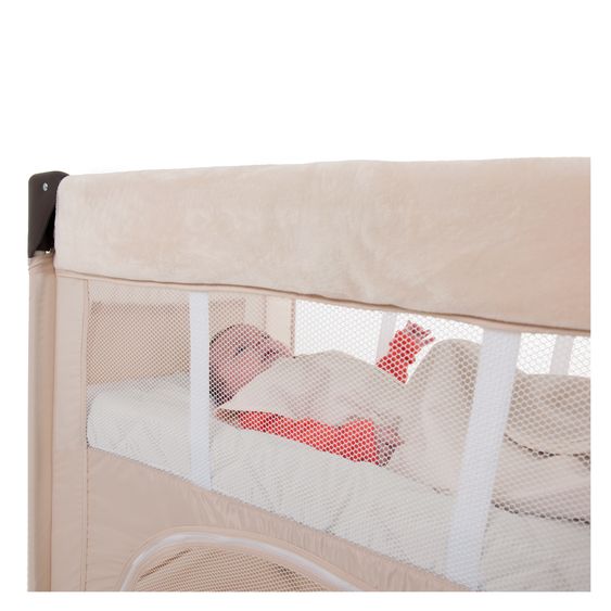 Hauck Bed Me Topper for travel cot mattresses 80 x 50 cm - Beige