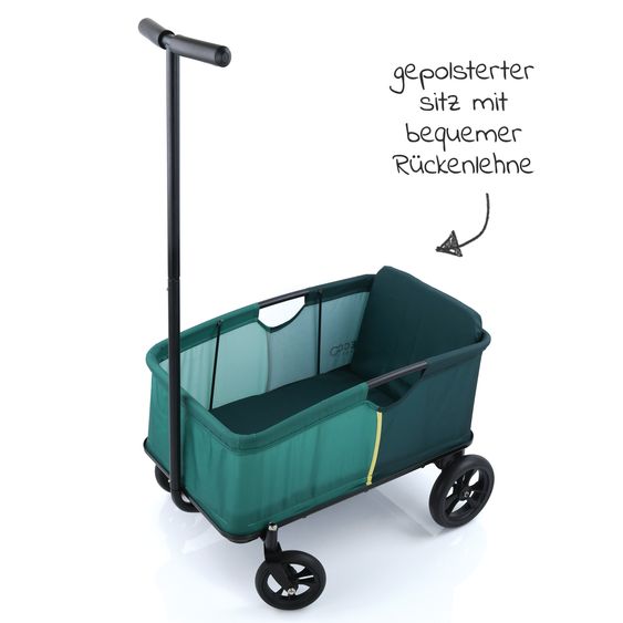 Hauck Carretto Eco Mobil Light con seggiolino per un bambino - Verde