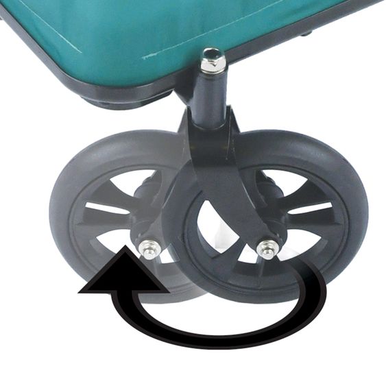 Hauck Carretto Eco Mobil Light con seggiolino per un bambino - Verde