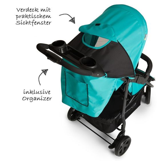 Hauck Buggy Citi Neo II - Caviar Aqua