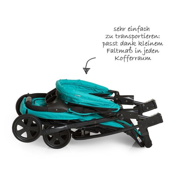 Hauck Buggy Citi Neo II - Caviar Aqua