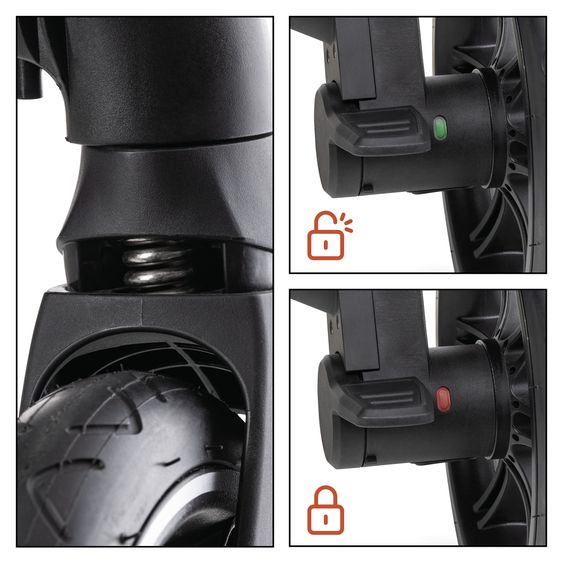 Hauck Buggy Comfort N Care 2in1 Travel Set - Black