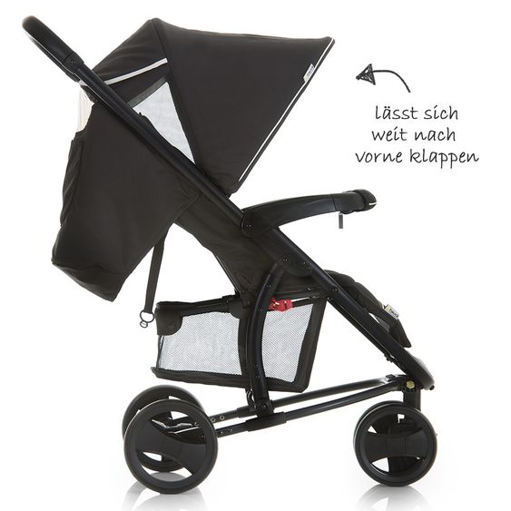 Hauck Buggy Miami 3S SLX - Caviar Silver