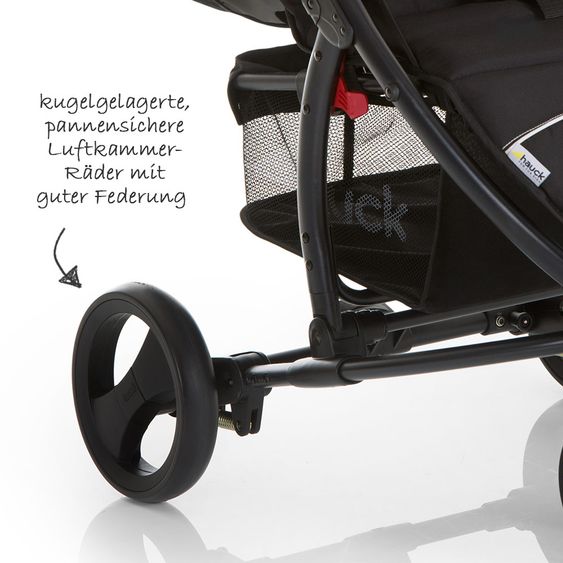 Hauck Buggy Miami 3S SLX - Caviar Silver