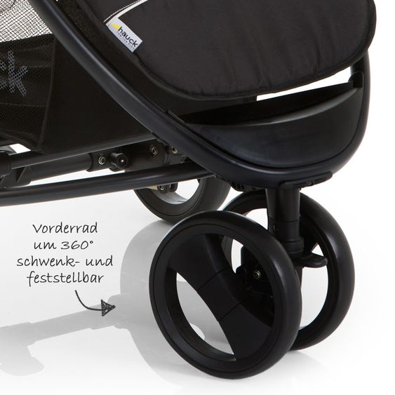 Hauck Buggy Miami 3S SLX - Caviar Silver