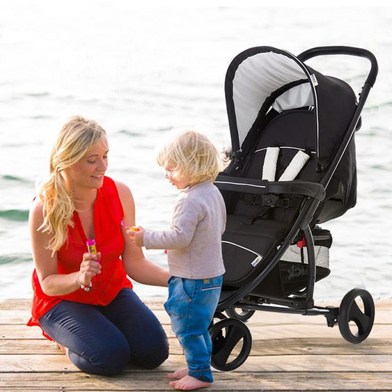 Hauck Buggy Miami 3S SLX - Caviar Silver