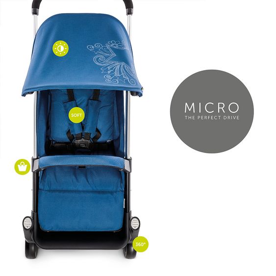 Hauck Buggy Micro - Star Denim
