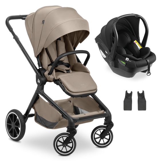 Hauck Buggy Move N Care 2in1 Travel Set - Mocha