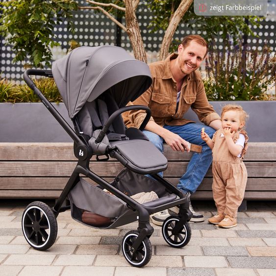 Hauck Buggy Move N Care 3in1 Travel Set incl. XXL accessory set - Mocha