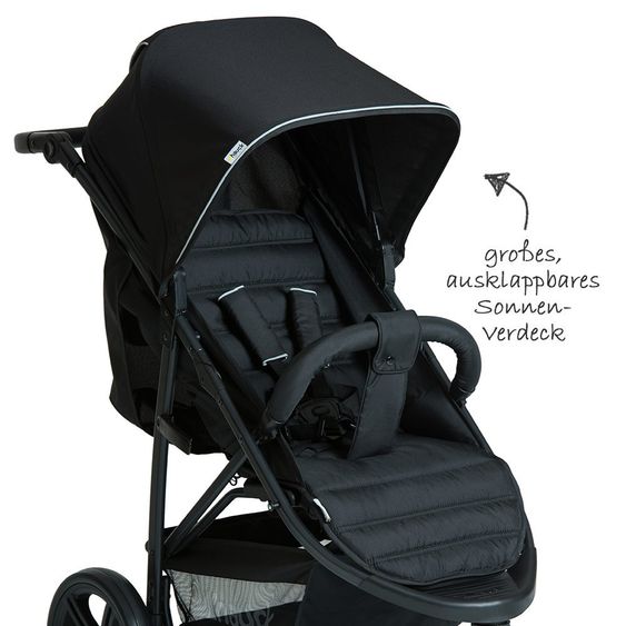 Hauck Buggy Rapid 3 - Caviar Black