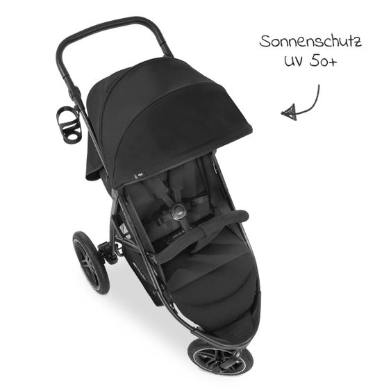 Hauck Buggy Rapid 3R (fino a 25 kg) - Nero