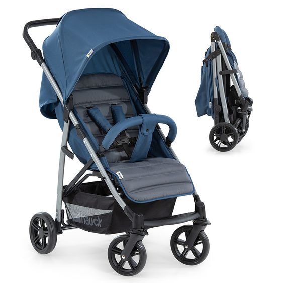 Hauck Buggy Rapid 4 (bis 25 kg) - Denim Grey
