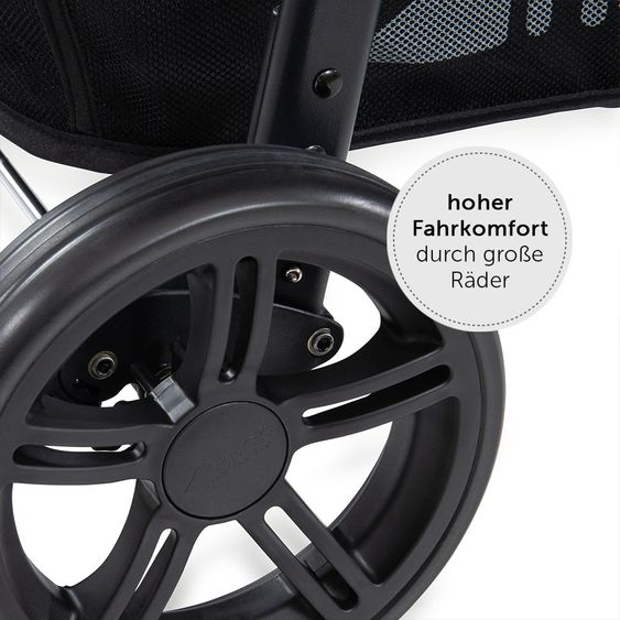 Hauck Buggy Rapid 4 - Nero caviale