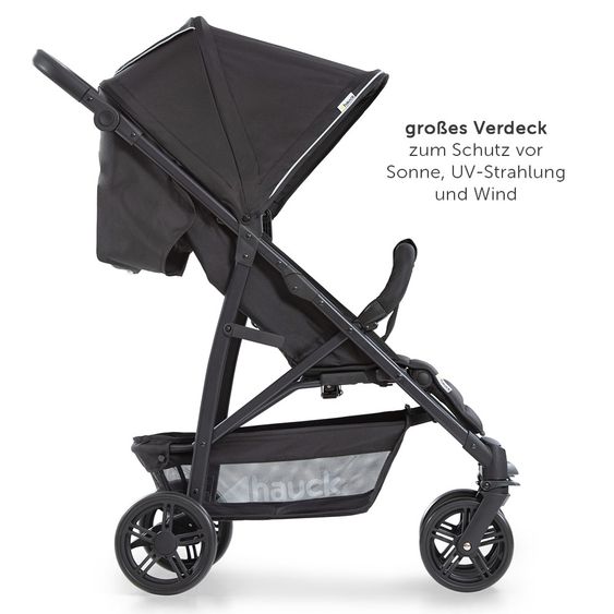 Hauck Buggy Rapid 4 - Nero caviale