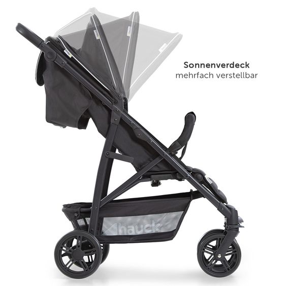 Hauck Buggy Rapid 4 - Nero caviale