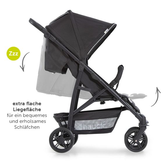 Hauck Buggy Rapid 4 - Nero caviale