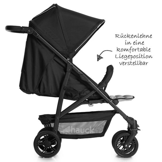 Hauck Buggy Rapid 4 - Caviar Silver