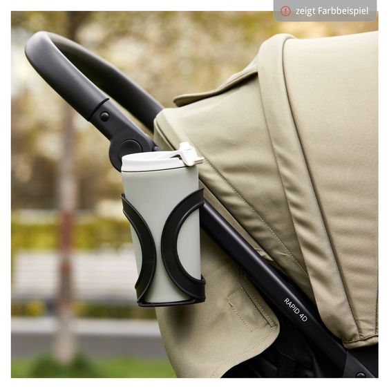 Hauck Buggy Rapid 4D - inkl. GRATIS Schutzpaket - Black