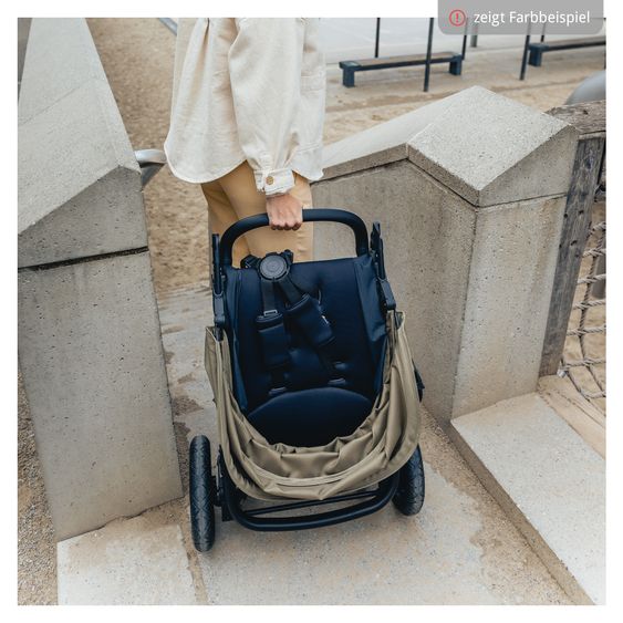 Hauck Buggy Rapid 4D - inkl. GRATIS Schutzpaket - Black