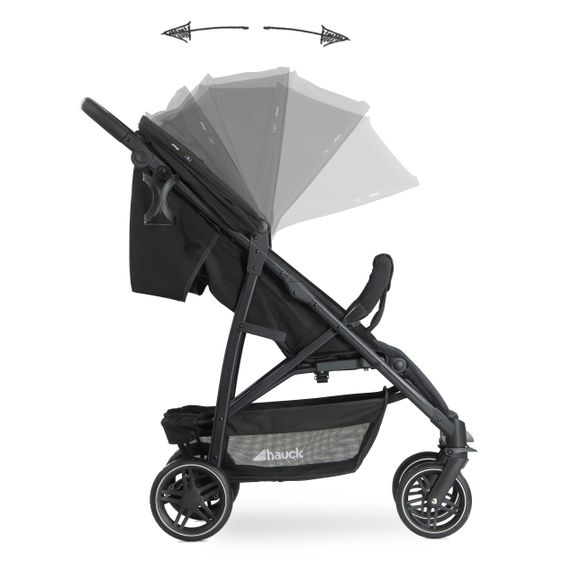 Hauck Buggy Rapid 4R Plus (bis 25 kg) - Black