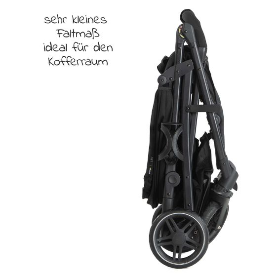 Hauck Buggy Rapid 4R Plus (bis 25 kg) - Black