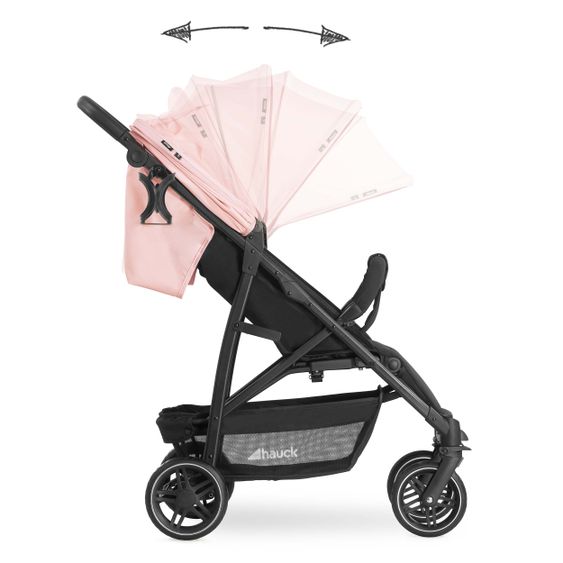 Hauck Buggy Rapid 4R Plus (bis 25 kg) - Rose