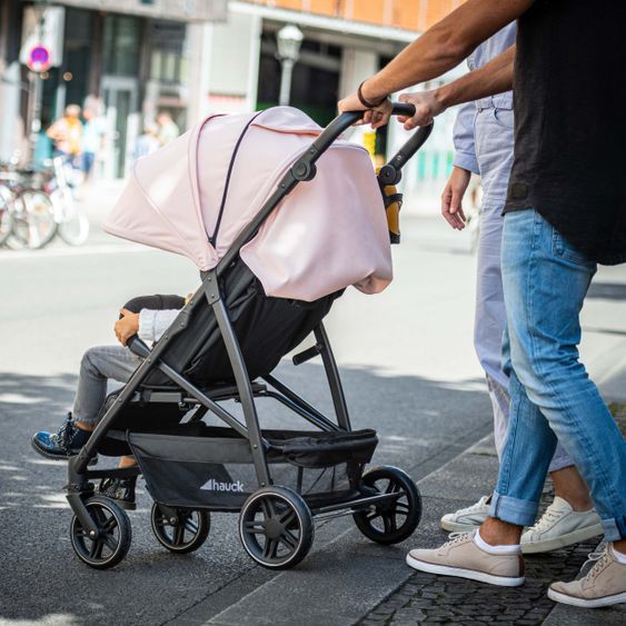 Hauck Buggy Rapid 4R Plus (bis 25 kg) - Rose