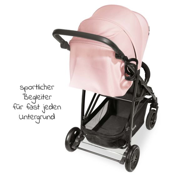 Hauck Buggy Rapid 4R Plus (bis 25 kg) - Rose