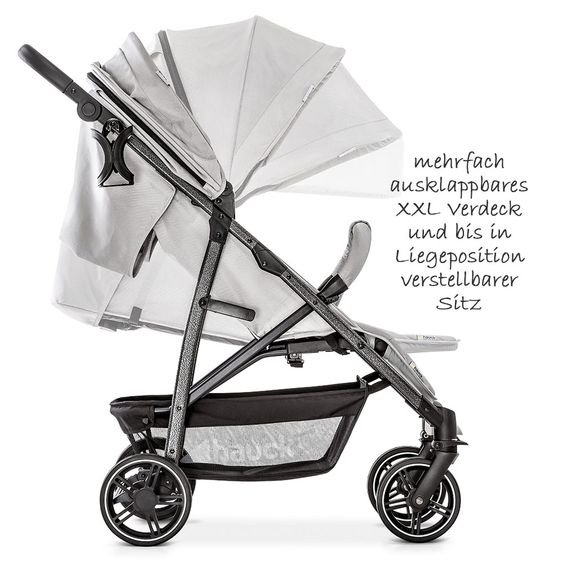 Hauck Buggy Rapid 4S (bis 25 kg) - Lunar Stone