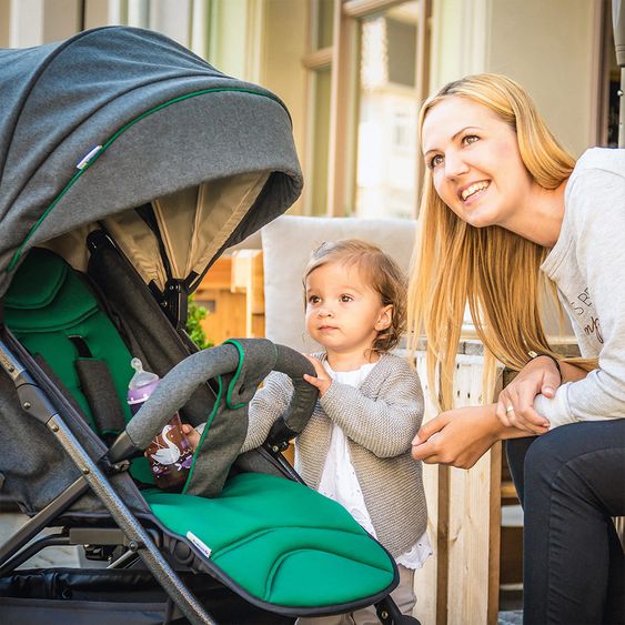 Hauck Buggy Rapid 4S - Caviar Emerald