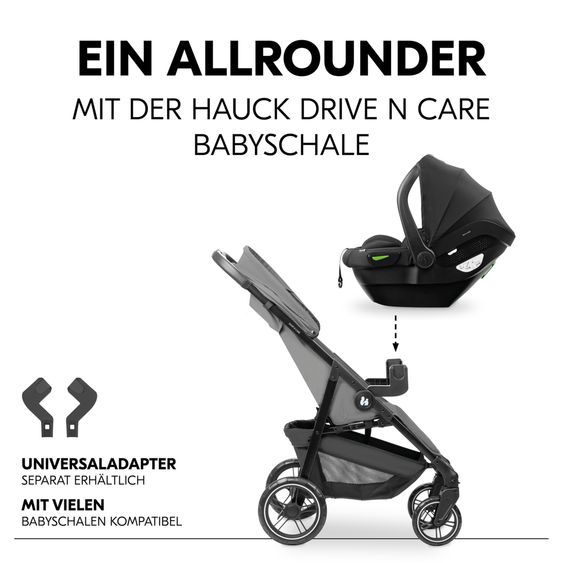 Hauck Buggy Shop N Care - Grigio