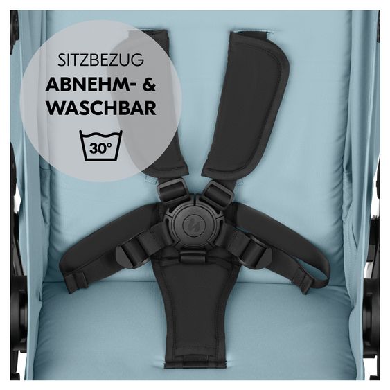 Hauck Buggy Shop N Care inkl. Komfort Sitzauflage Bambi Rose - Disney - Dusty Blue