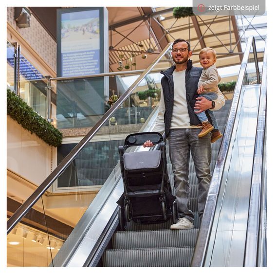 Hauck Buggy Shop N Care inkl. Komfort Sitzauflage Bambi Rose - Disney - Dusty Blue